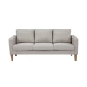 Modern 3-sits soffa med träeffektben Ramsey Försäljning