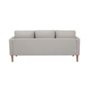 Modern 3-sits soffa med träeffektben Ramsey Egenskaper
