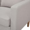 Modern 3-sits soffa med träeffektben Ramsey Pris