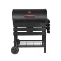 Kolgrill i stål med hjul och lock, 2 galler Tennessee Försäljning