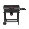 Kolgrill i stål med hjul och lock, 2 galler Tennessee Erbjudande