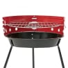 Portabel kolgrill rund Ø36cm för camping Rea