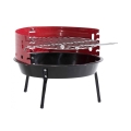 Portabel kolgrill rund Ø36cm för camping Kampanj