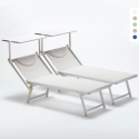 2 Solsängar Strand Hav Professionella Aluminium Italia Katalog