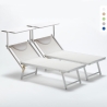 2 Solsängar Strand Hav Professionella Aluminium Italia Katalog