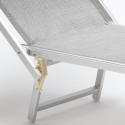 2 Solsängar Strand Hav Professionella Aluminium Italia 