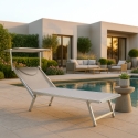 2 Solsängar Strand Hav Professionella Aluminium Italia 
