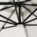 Parasoll Trädgård Med Solljus Led Kvadratiskt 3x3 Sidoarm Aluminium anti uv Paradise Val