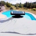 Parasoll Trädgård Med Solljus Led Kvadratiskt 3x3 Sidoarm Aluminium anti uv Paradise Egenskaper