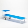Solsäng Trädgård Strand Pool Med Hjul I Aluminium Alabama 