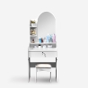 Sminkstation toalettbordspegel sovrumspall Flora Katalog