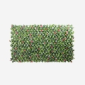 Konstgjord trädgårdshäck, utdragbar spaljé 200x100cm växter Salix Kampanj