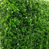 Konstgjord häck 108x33x106cm vintergrön buxbom trädgårdshäck Ulmus Erbjudande