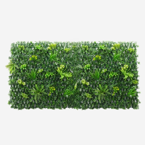 Konstgjord häck med utdragbar spaljé 200x100cm Laurus Kampanj