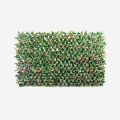 Konstgjord häck 200x100cm photinia trädgård utdragbar spaljé Ivoss Kampanj