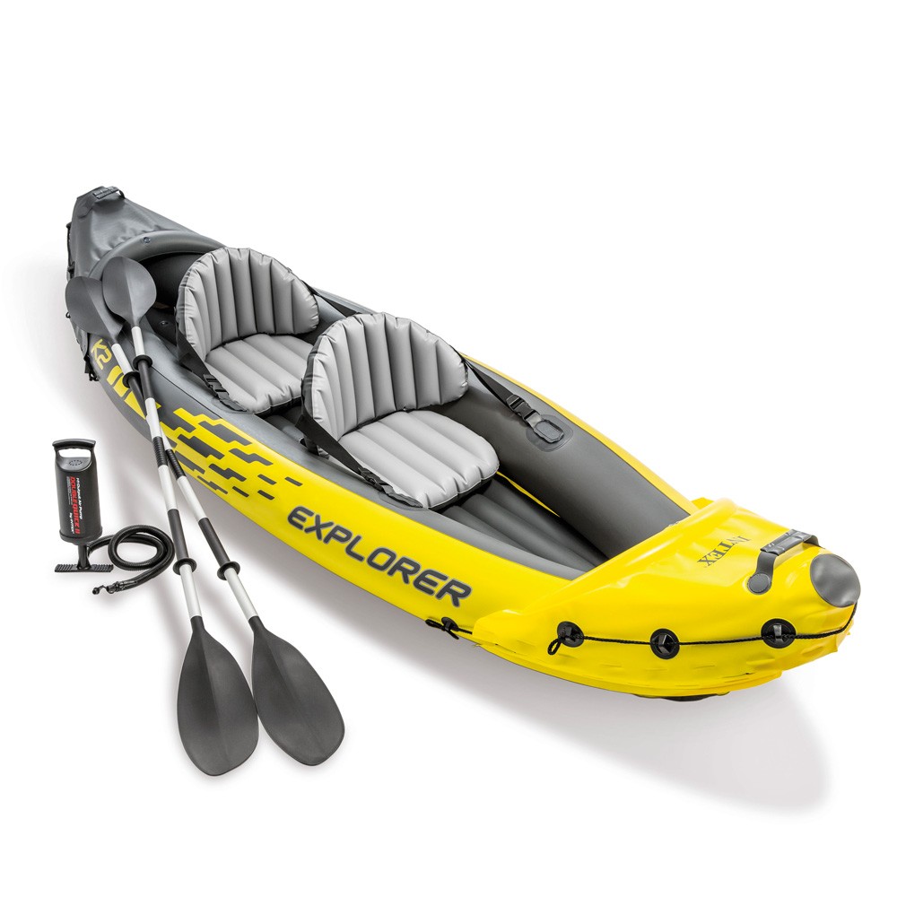 Uppblåsbar Kajak Kanot Intex 68307 Explorer K2