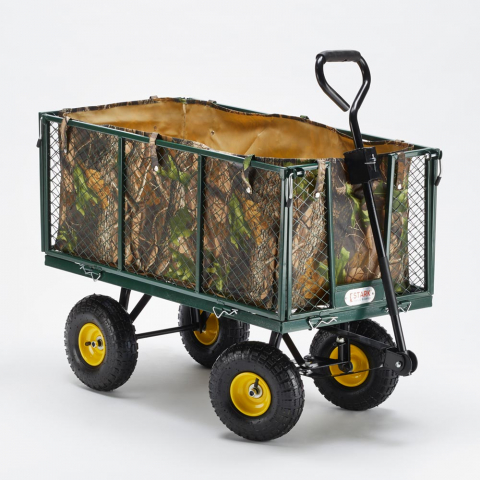 Trädgårdsvagn För Transport Av Gräs Och Ved 400kg Shire Kampanj