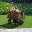 Trädgårdsvagn För Transport Av Gräs Och Ved 400kg Shire Försäljning