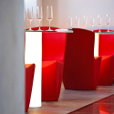 Stol Modern Design Slide Zoe för Kök Bar Restaurang och Trädgård 