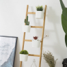 Krukor Hållare Trä Trappa 4-Steg Modern Minimalisk Design Stairway Rea