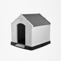 Kennelhus för små hundar i plastträdgård Coco Erbjudande
