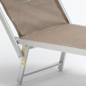 4 Solsängar Strand Hav I Aluminium Santorini Limited Edition 