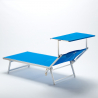 Strandstol Aluminium Beach Bed Stor Italien Xl professionell 