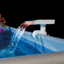 Vattenfall med Mångfärgat LED-Ljus för Intex Pool Ovan Mark 28090 Rabatter