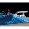 Vattenfall med Mångfärgat LED-Ljus för Intex Pool Ovan Mark 28090 Mått