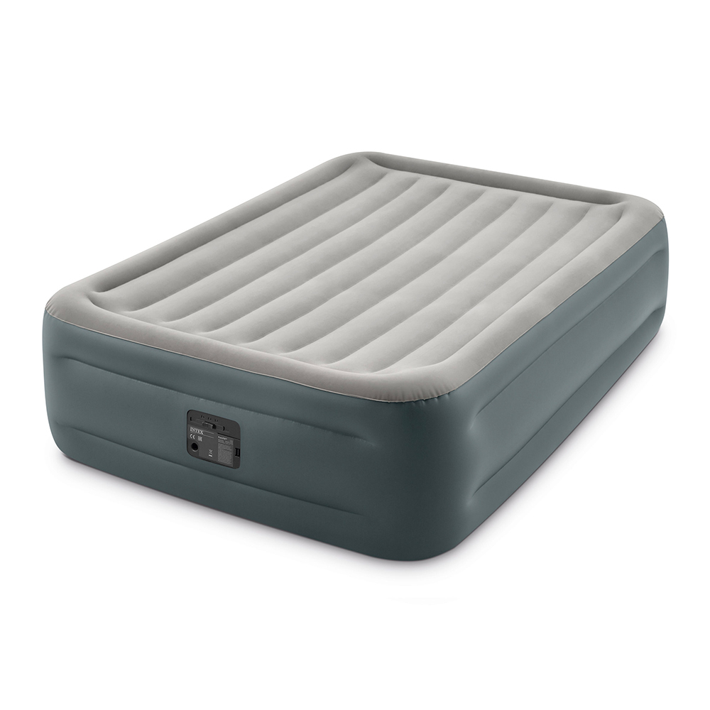 Uppblåsbar Madrass Intex 64126 Essential Rest Dura Beam Plus 152x203x46cm