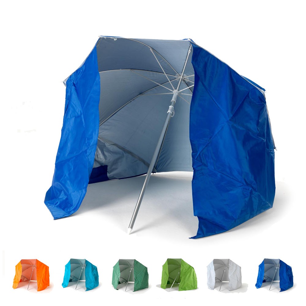 Parasoll Hav Bärbart Mycket Lätt Aluminium Strand Tält 160 cm Piuma