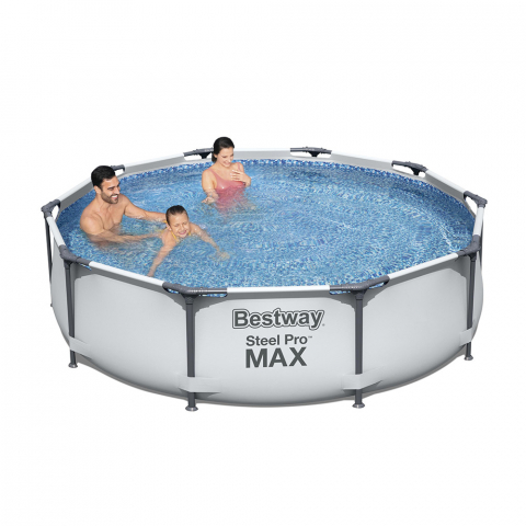 Pool Ovan Mark Bestway 56408 Rund Steel Pro Max 305x76 cm Kampanj