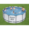 Ovanmark Pool Bestway 56420 Rund Steel Pro Max 366x122 cm Erbjudande