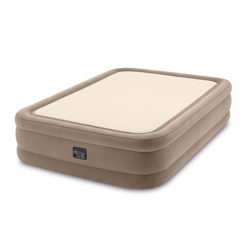 Dubbel Madrass Intex 64478 Uppblåsbar Thermalux 152x203x51
