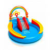 Intex Uppblåsbar Barn Pool 57453 Rainbow Ring Spel Rea