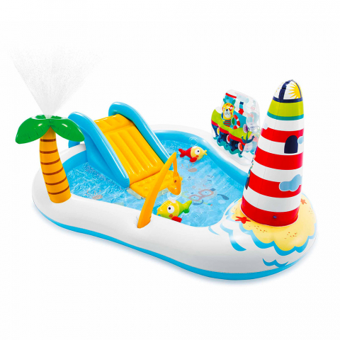 Uppblåsbar Pool För Barn Intex 57162 Fishing Fun Play Center