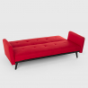 3-sits bäddsoffa i tyg fällbar klick klack modern design Tulum 