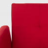 3-sits bäddsoffa i tyg fällbar klick klack modern design Tulum 