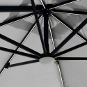 Parasoll Trädgård Med Solljus Led Kvadratiskt 3x3 Sidoarm Aluminium anti uv Paradise Bestånd