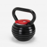 Kettlebell Justerbar Vikt för Gym och Fitness 18 kg Elettra Försäljning