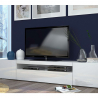 Design TV-bänk med dörr och låda 200cm Daiquiri White L Bestånd