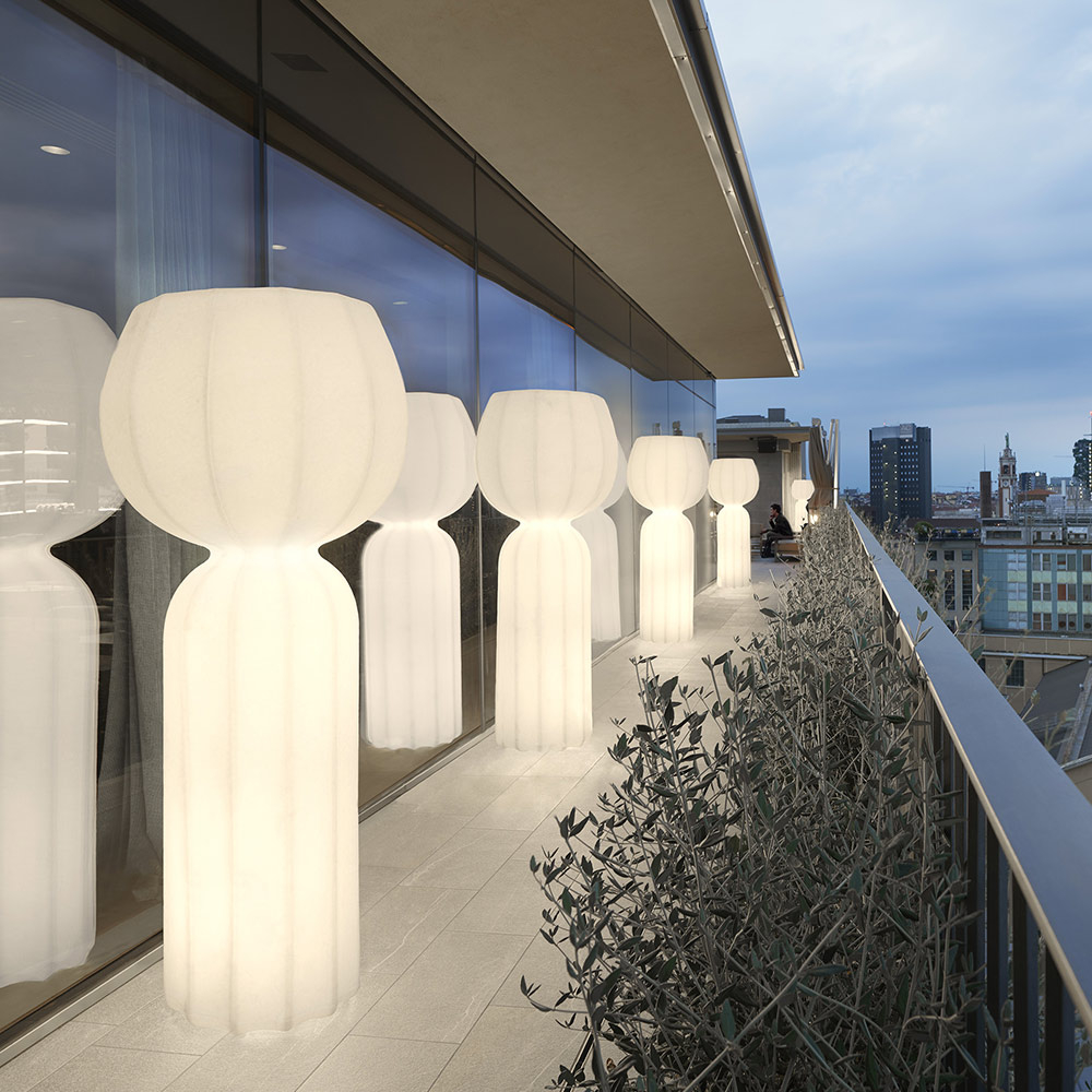 Golvlampa LED-Kolonn modern design Slide Cucun