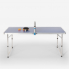 Bordtennisbord 160x80 fällbart inom- och utomhus nätställning racket bollar Backspin Rabatter