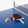 Bordtennisbord 160x80 fällbart inom- och utomhus nätställning racket bollar Backspin Katalog