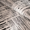 Matta modern samtida design rektangulär grå svart Milano GRI007 Erbjudande