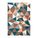 Matta modern design mångfärgat geometriskt mönster Milano GLO010 Försäljning