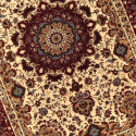 Persisk vardagsrumsmatta med orientaliskt blommigt mönster Istanbul CRE002IST Erbjudande