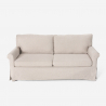 Modern klassisk 3-sits soffa för vardagsrum och lounger i tyg Belle Epoque Katalog