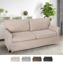 Modern klassisk 3-sits soffa för vardagsrum och lounger i tyg Belle Epoque Rabatter