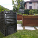 Kompost i plast för utomhus trädgård 300 liter Humus Katalog